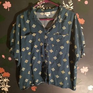 LuLaRoe Pattern Blouse